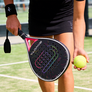 Raquetas <span class=keywords><strong>de</strong></span> Pádel <span class=keywords><strong>de</strong></span> Carbono Completo con Logotipo Personalizado, Superficie 3D, Descuentos por Volumen - Product Image 5