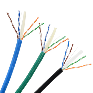 Câble LAN flexible 23 24 26 AWG 300M 305M 500M 4 paires de fils torsadés Cat6A Câble réseau UTP Cat6 Câble intérieur - Product Image 2