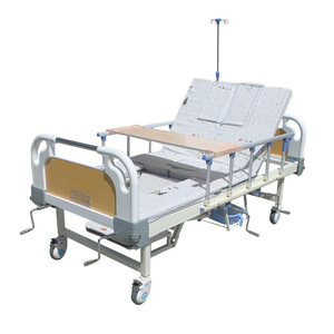 Hengmaibai Manual Nursing Bed <b>Full</b> Curve Elderly Care Hospital Bed With Rocking Function Anti Side <b>Slip</b> - Product Image 1