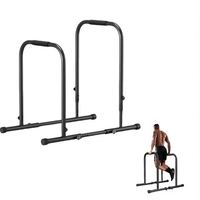 Station de dips multifonctionnelle réglable pour exercices de gym, support de pompes, barres parallèles, barres de traction, supports de dips pour fitness