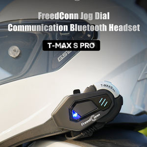 FreedConn T-MAX S PRO Sistema de Comunicación Intercomunicador de Grupo de 1000m, Auriculares para Casco de Motocicleta con Resistencia al Agua IP65 - Product Image 2