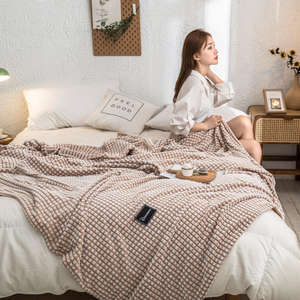 โรงงานขายส่งMantaผ้าห่มอุ่นกำมะหยี่ผ้าห่มนอน - Product Image 5