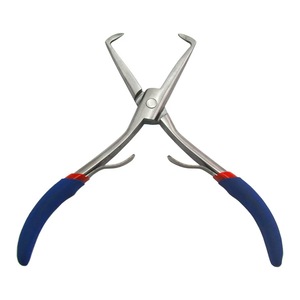 Pinzas Profesionales de Acero Inoxidable para Extensiones de Cabello, para Instalar y Retirar Anillas Micro Nano, con Mango Antideslizante de Calidad Profesional - Product Image 2