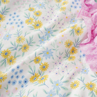 Parure de lit de luxe 7 pièces 100% coton style européen et américain, 600 fils, lavée, douce, respirante, chaude, confortable et infroissable