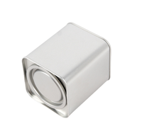 Boîte en fer blanc rectangulaire ou carrée personnalisée avec impression, de qualité alimentaire, pour l'emballage de thé, café et autres aliments – Vente en gros