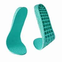 Semelles intérieures confortables en mousse PU Popcorn ETPU blanches, légères, antidérapantes, pour chaussures de sport, absorption des chocs, écologiques, pour hommes et femmes