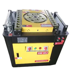 GW42j Rebar Bending Machine for 6-32mm Deformed Bar Steel Processing Machine Rebar Bender