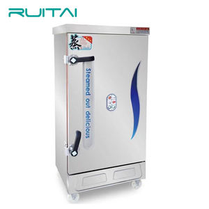 RUITAI-Vaporizador eléctrico comercial para comida, bandeja de cocina de 8/10/12/48, Tamal de arroz, fideos, Bola de masa hervida, para restaurante, Metal - Product Image 2