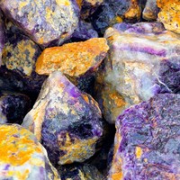 Ornements en pierre brute de fluorite violette naturelle de grande taille, collection de spécimens minéraux bruts, pierres rares pour l'appréciation