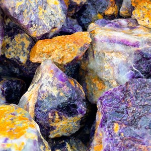 Grande Blocco di Fluorite Viola Naturale Grezza, Ornamenti in Pietra, Collezione di Minerali Grezzi, Pietre Rare per Apprezzamento - Product Image 2