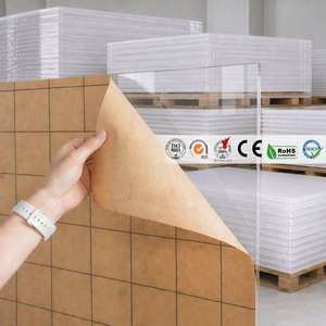 Wholesale PMMA Panel Custom Cast Clear <strong>Acrylic</strong> Sheet Transparent <strong>Sublimation</strong> Laser Cutting Gold Pearl Frosted Board UV Printing - Product Image 1