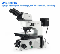 CAICHI 500X Dark Field Polarizing Dic Metallurgical Microscope 360 Rotatable Head for Industrial Inspection Metal Material