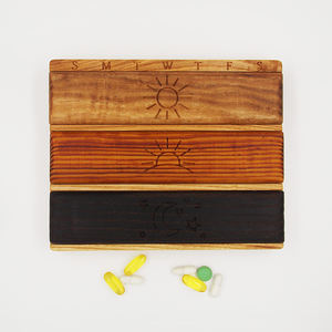 Caja organizadora personalizada para pastillas, contenedor de vitamina 7, día y noche, 3 veces al día - Product Image 4