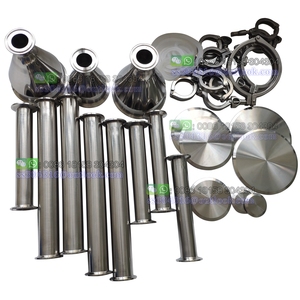 Raccords de tuyauterie Tri Clamp sanitaires en acier inoxydable <span class=keywords><strong>Tube</strong></span> de tuyau de bobine Tri Clover SS304 <span class=keywords><strong>Tube</strong></span> <span class=keywords><strong>rond</strong></span> sans couture - Product Image 4