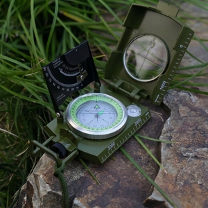 Boussole géologique Lensatic, haute précision, métal, étanche, cadran lumineux, équipement <span class=keywords><strong>de</strong></span> randonnée, camping, orientation, survie en plein air - Product Image 5