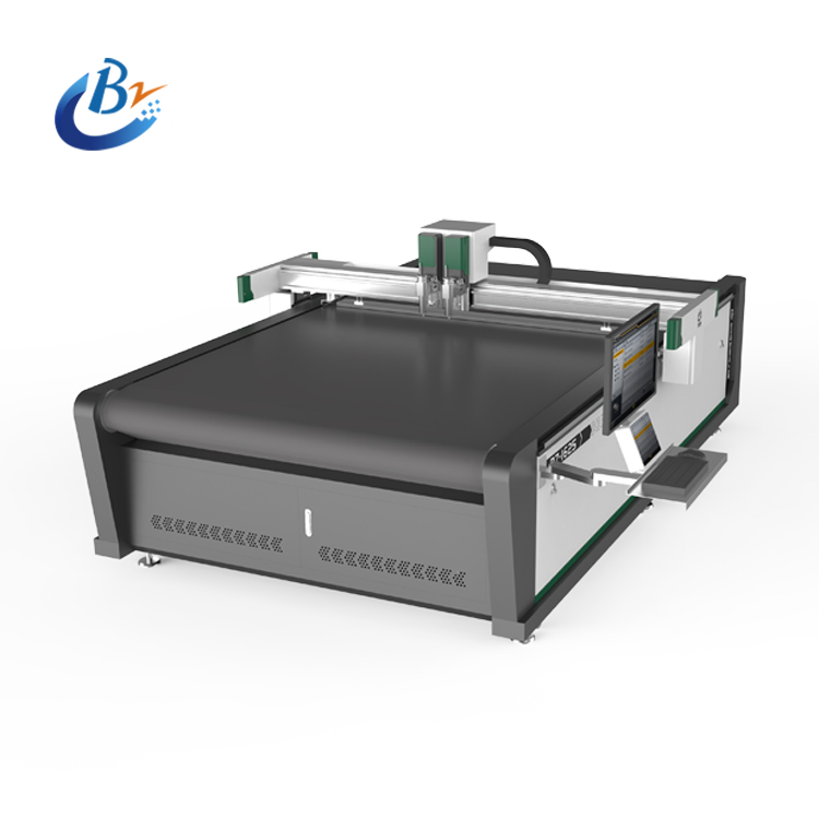 BZ-1625 CNC Automatic Carbon Fabric Wall Cloth Pvc Cloth Tarpaulin Cutting Machine With CE
