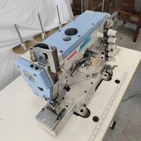 Machine à coudre à lit cylindrique série Pegasus W600 Machine à coudre à point de recouvrement utilisée Machine à coudre industrielle à emboîtement W662