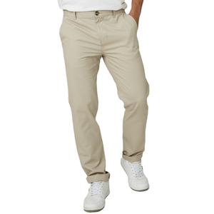 กางเกงกอล์ฟผ้าแคนวาสสำหรับผู้ชาย ปรับแต่งได้ ระบายอากาศ แห้งเร็ว กันน้ำ น้ำหนักปานกลาง ทรงขาตรง มีตัวเลือกหลายแบบ ผ้าฝ้าย 100% สำหรับฤดูใบไม้ร่วง - Product Image 1