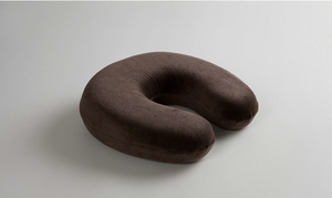 WJ-107 OEM populer pesawat memori busa Velour bantal leher tidur perjalanan leher padat perawatan kesehatan serviks bentuk U dapat dilepas - Product Image 4