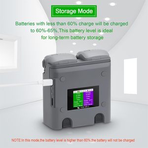 Centro de Carga LCD para Batería Air <span class=keywords><strong>3</strong></span>/Air 3S, Cargador de Batería con <span class=keywords><strong>2</strong></span> Puertos de Carga para Mavic Air <span class=keywords><strong>3</strong></span>/Air 3S - Product Image 5