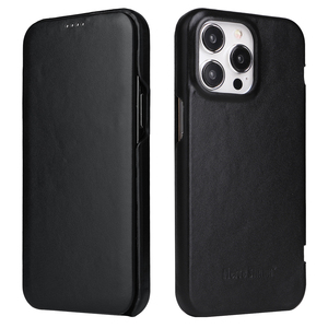 Étuis de téléphone en cuir véritable pour hommes, fins, antichoc, pour <span class=keywords><strong>iPhone</strong></span> 17 16 15 14 <span class=keywords><strong>13</strong></span>, vente en gros - Product Image 3