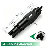 Capteur de conductivité immergé, boîtier PPS, filetage G3/4 NPT3/4, 0-2000μS/cm, NTC PT100 pour le traitement de l'eau et la surveillance multi-industrielle