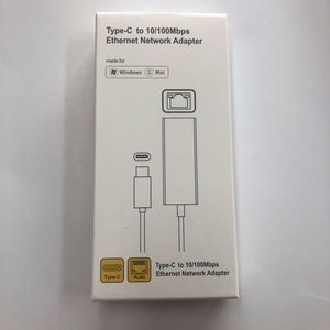 Adaptateur USB C Gigabit Ethernet LAN, carte réseau haute vitesse 100 Mbps, adaptateur Ethernet filaire externe RJ45 pour ordinateur portable - Product Image 6