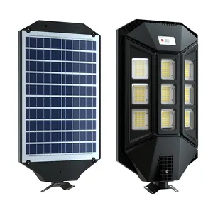 Brand New 2500W High Efficiency LED Solar Street Light With CCTV Camera All-in-One Outdoor Lighting Solution