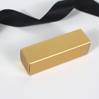 Petit emballage en carton de beauté avec logo personnalisé Brillant à lèvres Boîte cosmétique Papier cadeau Produit personnalisé de luxe pas cher Guangdong LX