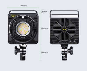वर्ग 2 250w 3000-10000k cris 96 के नेतृत्व वाले आंत्र माउंट फोटोग्राफी के लिए प्रकाश मॉडलिंग लैंप - Product Image 3