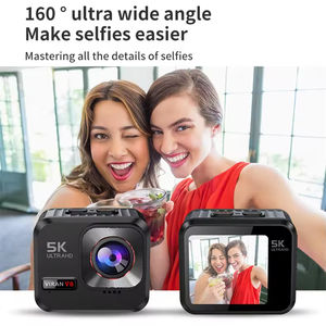 Vente directe d'usine, caméra d'action sportive extrême Viran V8 5K, étanche, grand angle, pour l'extérieur - Product Image 4