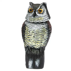 Hete Aanbieding Buiten Plastic Vogelverschrikker Simulatie Uil Sculptuur Vogelafschrikmiddel Tuindecoratie Patio Ornamenten Vogels Verjagen - Product Image 1