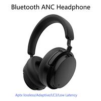 Casque audio ANC BT5.0 de haute qualité pour TV, jeux PS5, avec Aptx Lossless/Adaptive/HD LE Audio LC3 AURACAST, casque sans fil
