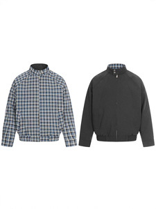 Custom Reversible <b>Bomber</b> <b>Jacket</b> Stand Collar Men Casual Outdoor <b>Jacket</b> OEM Service - Product Image 1