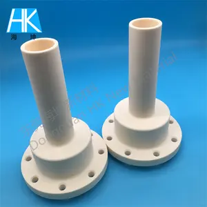 Customized Chemical Industry Instrument Part Alumina Ceramic Cylinder Corrosion Resistant