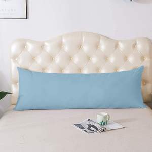 Cuscino Grande per Testiera, Divano o <span class=keywords><strong>Letto</strong></span>, Cuscino Rettangolare Lungo per il Corpo con Imbottitura in Poliestere, Colore Solido Personalizzabile - Product Image 6
