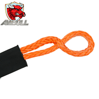 Ambull Corde de treuil synthétique de 11mm personnalisée à haute ténacité à prix réduit Uhmwpe Manille souple avec manchon