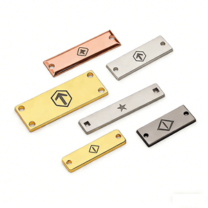 แผ่นโลหะผสมรูปทรงสี่เหลี่ยมผืนผ้า ดีไซน์นูน 3 มิติ ทำด้วยมือ เป็นมิตรกับสิ่งแวดล้อม ตกแต่งด้วยการเคลือบสีแบบเอนAMEL  ผลิตจากโรงงาน  พร้อมรูสำหรับติดตั้ง - Product Image 1