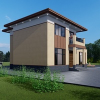 Vente en gros, Structure de haute qualité, maisons de Villa modernes en acier léger de luxe