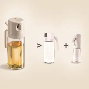 Household Products 2 In 1 Kitchen Gadgets Other Glass Vinegar Olive Dispenser Oil Sprayer Bottle For Home Cooking