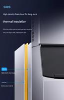 Système de fabrication de glace économique et abordable, machine à glaçons automatique à économie d'eau
