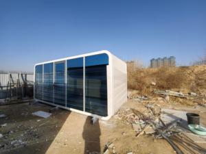 Vendita Diretta di Case Prefabbricate Impilabili di Qualità Durevole da 40 Piedi, Spazio Ufficio con Terrazza e Scale, Apple Cabin - Product Image 5