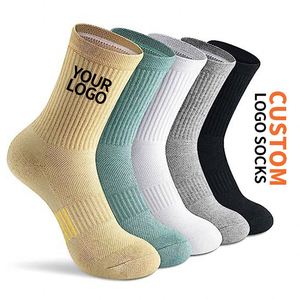 Chaussettes de course personnalisées en gros, avec logo numérique sur la semelle, pour le printemps, le yoga, le pilates, le cyclisme, couleurs et designs personnalisés - Product Image 1