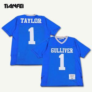 Maillot de <span class=keywords><strong>football</strong></span> américain personnalisé TF pour hommes, version fan, broderie d'équipe de jeunes, uniforme de <span class=keywords><strong>club</strong></span> - Product Image 1