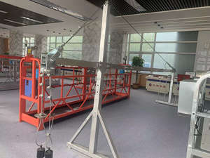 Plate-forme suspendue par corde galvanisée par ZLP800 de huiyang de gondole pour le bâtiment de construction - Product Image 4