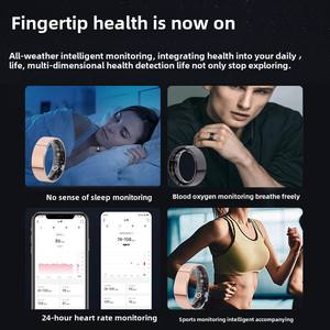 Venta caliente D52 Bluetooth Smart Ring 3G iOS Gestión DE LA SALUD Ritmo cardíaco Oxígeno en sangre Monitoreo del ejercicio del sueño - Product Image 4