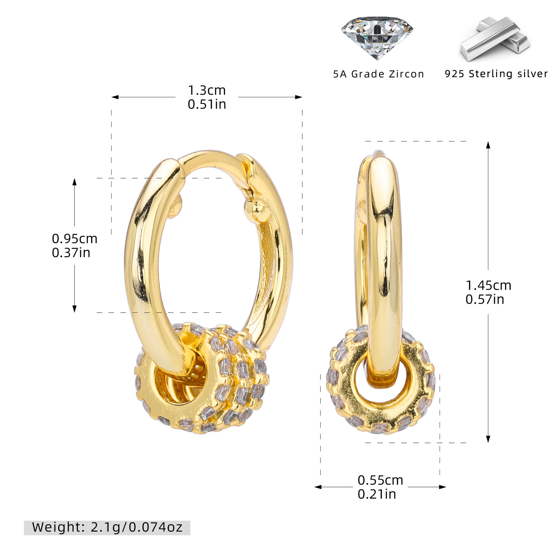 18K Gold