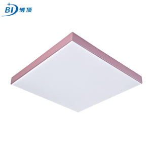 DOb siêu mỏng bề mặt gắn bảng điều khiển ánh sáng nhà bếp phòng tắm ban công văn phòng kinh doanh vuông màu hồng khung <span class=keywords><strong>LED</strong></span> Đèn Trần - Product Image 1
