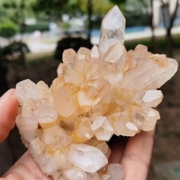 Cristales de Cuarzo Transparente Grandes, en Bruto, Ecológicos, al por Mayor, en Forma Irregular, para Sanación
