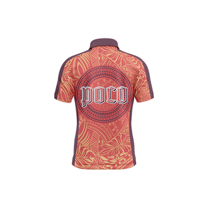 Kaus Polo desain kualitas tinggi kaus Polo sublimasi kaus Polo poliester Logo kustom pria - Product Image 3